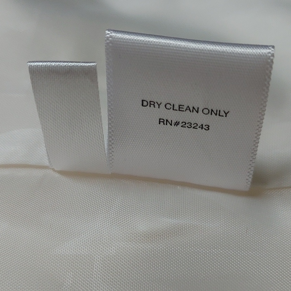 New York & Company Collection Ivory Tailored Pea Coat Size XS - Picture 12 of 12